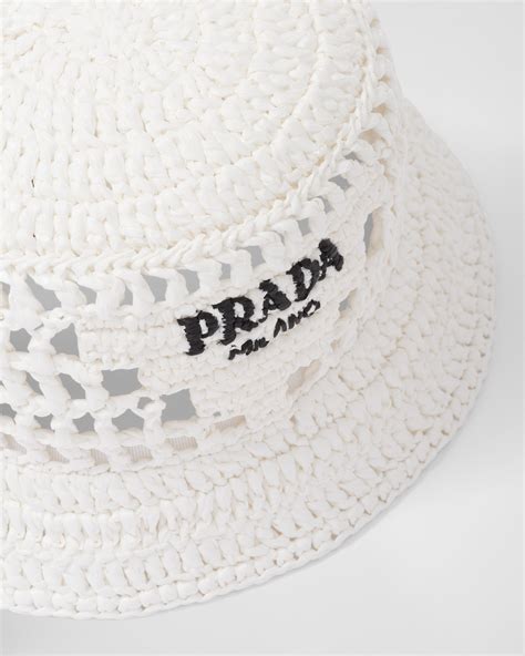 cappello prada bianco|Cappello da pescatore in Re.